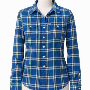 Patagonia Organic Cotton Classic Gorpcore Granola Button Down Plaid Shirt